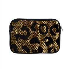 Metallic Snake Skin Pattern Apple Macbook Pro 15  Zipper Case by Ket1n9