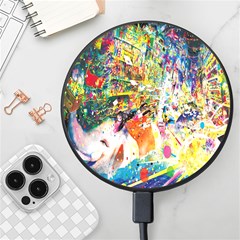 Multicolor Anime Colors Colorful Wireless Fast Charger(black) by Ket1n9