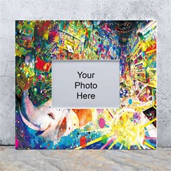 Multicolor Anime Colors Colorful White Wall Photo Frame 5  X 7  by Ket1n9