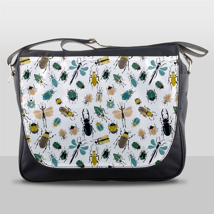 Insect Animal Pattern Messenger Bag