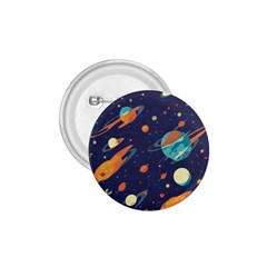 Space Galaxy Planet Universe Stars Night Fantasy 1 75  Buttons by Ket1n9