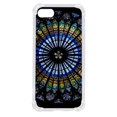 Stained Glass Rose Window In France s Strasbourg Cathedral Iphone Se by Ket1n9