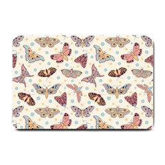 Pattern With Butterflies Moths Small Doormat by Ket1n9