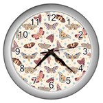 Another Monster Pattern Wall Clock (Silver) Front