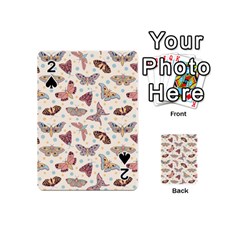 Pattern With Butterflies Moths Playing Cards 54 Designs (mini) by Ket1n9