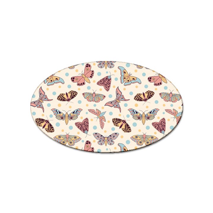 Another Monster Pattern Sticker Oval (10 pack)