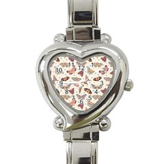 Another Monster Pattern Heart Italian Charm Watch by Ket1n9