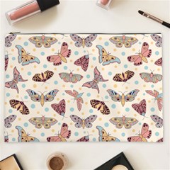 Pattern With Butterflies Moths Cosmetic Bag (xxl) by Ket1n9