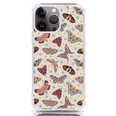 Pattern With Butterflies Moths Iphone 13 Pro Max Tpu Uv Print Case by Ket1n9