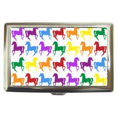 Colorful Horse Background Wallpaper Cigarette Money Case