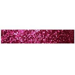 Pink Glitter Large Premium Plush Fleece Scarf  by Hannah976