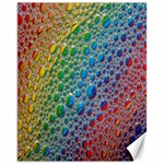 Bubbles Rainbow Colourful Colors Canvas 11  x 14  10.95 x13.48  Canvas - 1