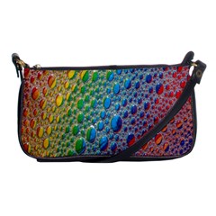 Bubbles Rainbow Colourful Colors Shoulder Clutch Bag by Hannah976