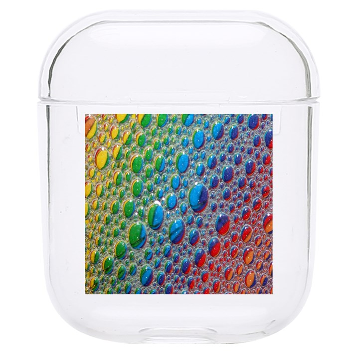 Bubbles Rainbow Colourful Colors Hard PC AirPods 1/2 Case