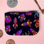 Space Patterns Mini Coin Purse Back