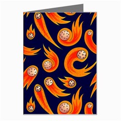 Space Patterns Pattern Greeting Card by Hannah976