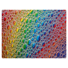 Bubbles Rainbow Colourful Colors Premium Plush Fleece Blanket (extra Small) by Hannah976