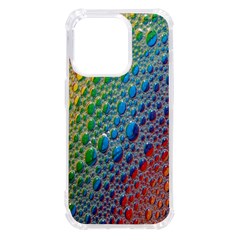 Bubbles Rainbow Colourful Colors Iphone 14 Pro Tpu Uv Print Case by Hannah976