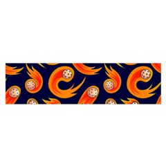 Space Patterns Pattern Oblong Satin Scarf (16  X 60 ) by Hannah976