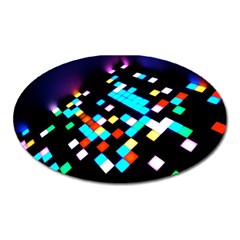 Dance Floor Oval Magnet by Hannah976