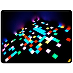 Dance Floor Fleece Blanket (large) by Hannah976