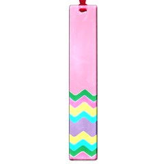 Easter Chevron Pattern Stripes Large Book Marks by Hannah976