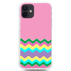 Easter Chevron Pattern Stripes Iphone 12/12 Pro Tpu Uv Print Case by Hannah976