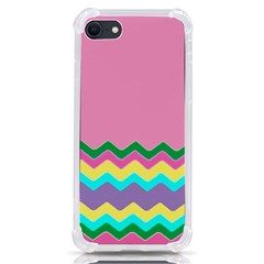 Easter Chevron Pattern Stripes Iphone Se by Hannah976