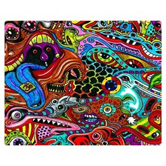 Vector Art Pattern - Premium Plush Fleece Blanket (medium) by Hannah976