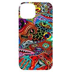 Vector Art Pattern - Iphone 14 Black Uv Print Case by Hannah976