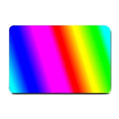 Multi Color Rainbow Background Small Doormat by Hannah976