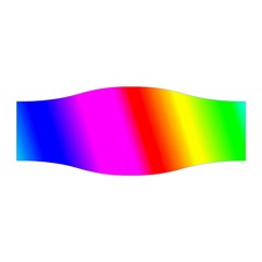 Multi Color Rainbow Background Stretchable Headband by Hannah976