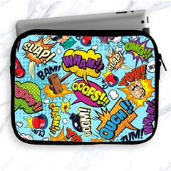 Comic Elements Colorful Seamless Pattern Apple Ipad 2/3/4 Zipper Cases by Hannah976