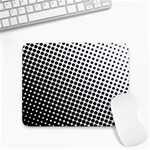 Background-wallpaper-texture-lines Dot Dots Black White Small Mousepad Front