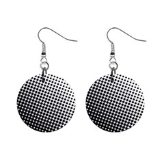 Background-wallpaper-texture-lines Dot Dots Black White Mini Button Earrings by Hannah976