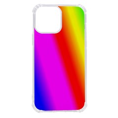 Multi Color Rainbow Background Iphone 13 Pro Max Tpu Uv Print Case by Hannah976