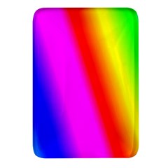 Multi Color Rainbow Background Rectangular Glass Fridge Magnet (4 Pack) by Hannah976