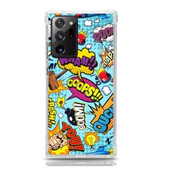 Comic Elements Colorful Seamless Pattern Samsung Galaxy Note 20 Ultra Tpu Uv Case by Hannah976