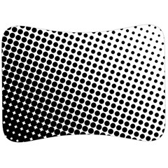 Background-wallpaper-texture-lines Dot Dots Black White Velour Seat Head Rest Cushion by Hannah976