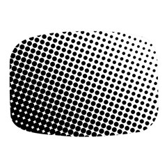 Background-wallpaper-texture-lines Dot Dots Black White Mini Square Pill Box by Hannah976