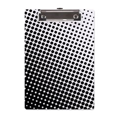 Background-wallpaper-texture-lines Dot Dots Black White A5 Acrylic Clipboard by Hannah976