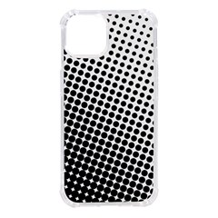 Background-wallpaper-texture-lines Dot Dots Black White Iphone 14 Tpu Uv Print Case by Hannah976