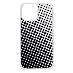 Background-wallpaper-texture-lines Dot Dots Black White Iphone 13 Pro Max Tpu Uv Print Case by Hannah976