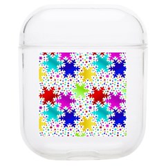 Snowflake Pattern Repeated Soft Tpu Airpods 1/2 Case by Hannah976