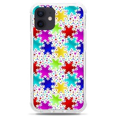 Snowflake Pattern Repeated Iphone 12 Mini Tpu Uv Print Case	 by Hannah976