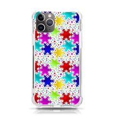 Snowflake Pattern Repeated Iphone 11 Pro 5 8 Inch Tpu Uv Print Case by Hannah976