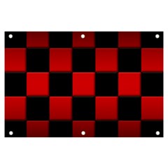 Black And Red Backgrounds- Banner And Sign 6  X 4  by Hannah976