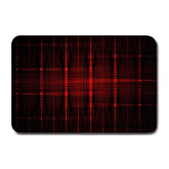 Black And Red Backgrounds Plate Mats by Hannah976