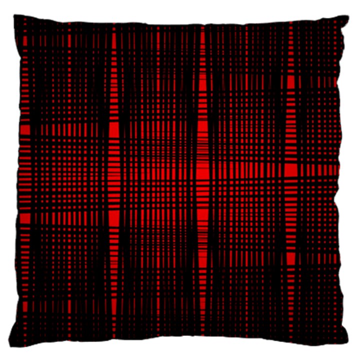 Black And Red Backgrounds Large Cushion Case (One Side)