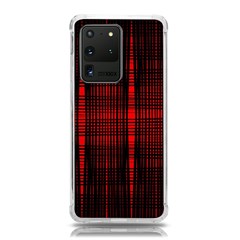 Black And Red Backgrounds Samsung Galaxy S20 Ultra 6 9 Inch Tpu Uv Case by Hannah976